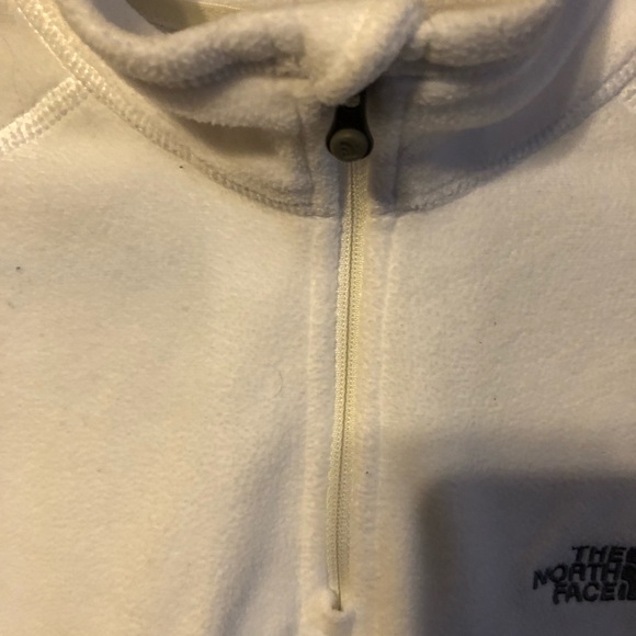Women’s North Face light weight white zippered jacket. Perfect condition size M - Picture 3 of 4